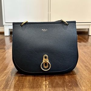 ** SOLD** Mulberry Amberley Satchel Classic, Black, Small